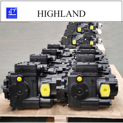 Hydrostatische treibende variable Kolbenpumpe der Straßen-Kehrmaschine-Tandemhydraulikpumpe-35mpa