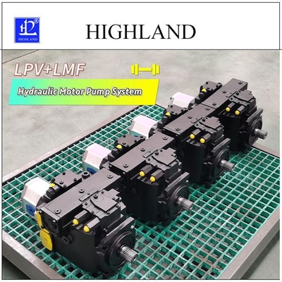 LPV90 Mähdrescher-Überlastungs-Test-hydraulische Motor-Pumpe System-Kundenbezogenheit