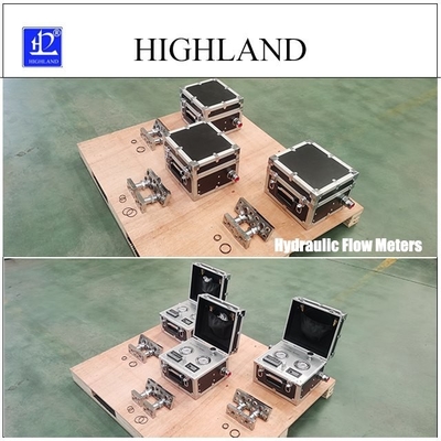 HIGHLAND Zementmischer Hydraulischer Durchflussmesser Datenanzeige 400L/Min Durchflussmessung