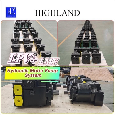 Zuverlässige und langlebige hydrostatisch angetriebene Kolbenpumpe für Hydrauliköl