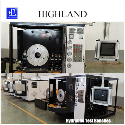 HIGHLAND Kohlengrube Hydraulische Prüfstände Durchfluss 450 L/Min.