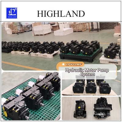 Effizientes hydraulisches Motorpumpensystem mit hydraulischen Komponenten