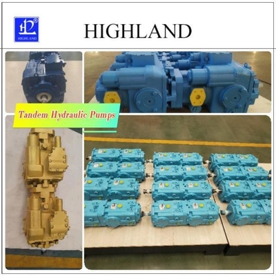 Hocheffiziente hydraulische Tandempumpe für Silagemaschinen