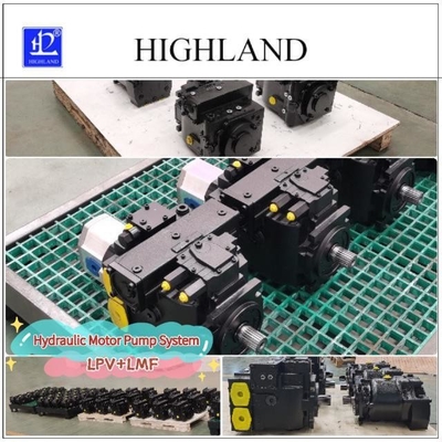 Hydraulisches Motorpumpensystem mit gegossenem Eisenmaterial