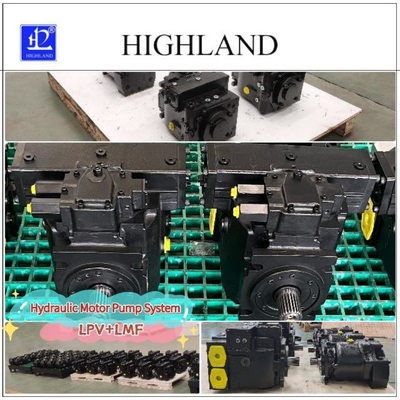 Hydraulische Motorpumpen aus Gusseisen mit manueller Steuerung