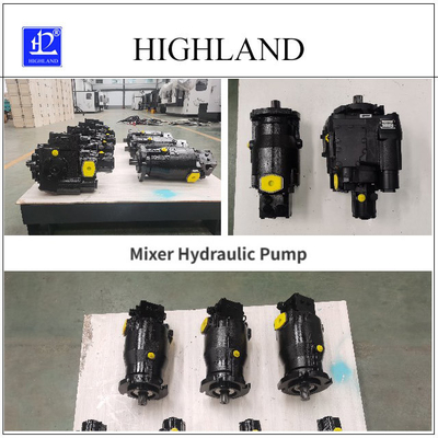 Hydraulische Pumpe für Hochdruckhydraulische Systeme mit Flansch-Mischgerät