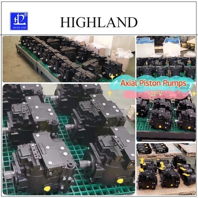 Industrieanlagen und komplexe hydraulische Systeme wählen axiale Kolbenpumpen