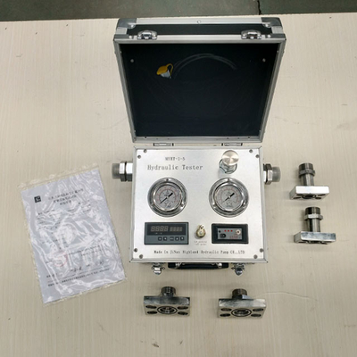 Silberne Farbtragbare mobile hydraulische Strömungsmesser, zum des Hydrauliksystems zu prüfen
