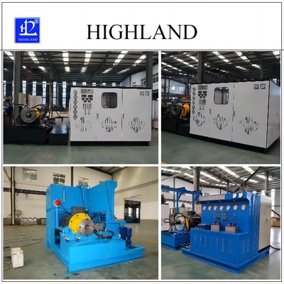 500l/Min Computersteuerventil Druckprüfmaschine 35mpa Hydraulikpumpenprüfstand