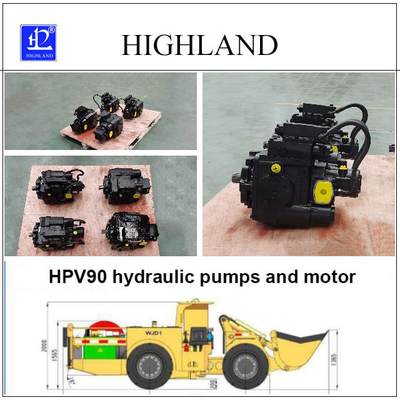 Untertage-LKW-Hydraulikpumpen Pv22 Mv23 das bedienungsfreundliche Roheisen