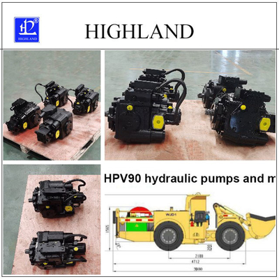 Untertage-LKW-Hydraulikpumpe-starke Antiverschmutzungs-Fähigkeit Pv22 Mv23