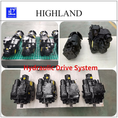 Des Rad-Ansteuersystems des PV22+MF22 Mähdreschers hydraulische starke treibende Kraft