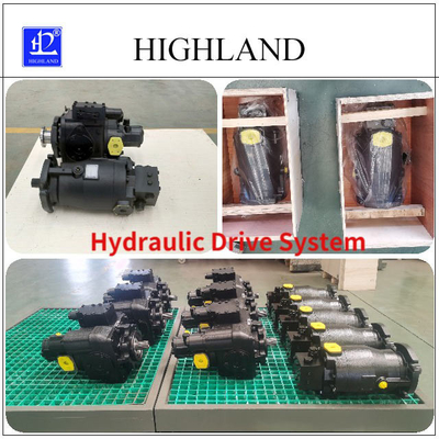 Des Rad-Ansteuersystems des PV22+MF22 Mähdreschers hydraulische starke treibende Kraft