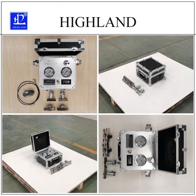 Tragbares hydraulisches des Hochland-MYHT-1-4 Digital Strömungsmesser Druck 42Mpa