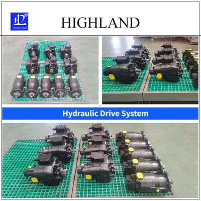 Kundenspezifisches hydraulisches PV110+MF110 Ansteuersystem für ausbaggernde mit einem Graben umgebende Maschine