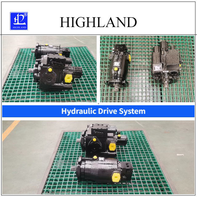 Kundenspezifisches hydraulisches PV110+MF110 Ansteuersystem für ausbaggernde mit einem Graben umgebende Maschine