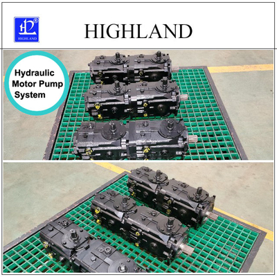 Landwirtschaftliche Maschinerie-fertigte hydraulisches Motor-Pumpe System LPV130 besonders an