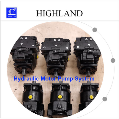 Proportionales Steuerfertigte hydraulisches Motor-Pumpe System HPV50 besonders an