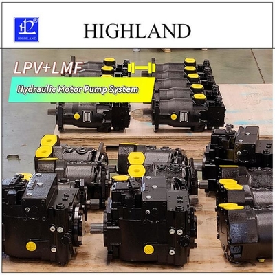 LPV90 Mähdrescher-Überlastungs-Test-hydraulische Motor-Pumpe System-Kundenbezogenheit