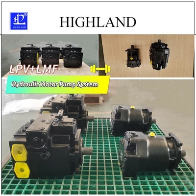 LPV90 Mähdrescher-Überlastungs-Test-hydraulische Motor-Pumpe System-Kundenbezogenheit