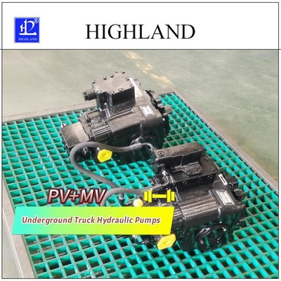 Untertage-LKW-Hydraulikpumpen PV22 MV23 maximieren Produktivität in der rauen Umwelt