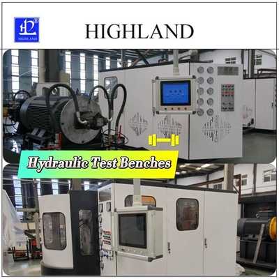 Prüfstände des Hydraulikmotor-YST450 für Anhebenund Transport-Maschinerie mit kompletten Entdeckungs-Daten