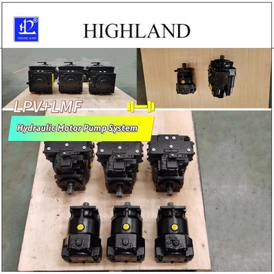Hydraulische Motorpumpenanlage mit axaler Kolbenpumpe mit variabler Versetzung