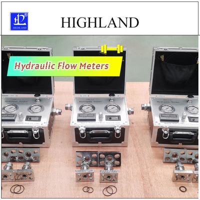 Tragbare hydraulische MYHT-1-5 Strömungsmesser mit Stange des Höchstdruck-420 für die Prüfung