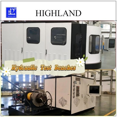 HIGHLAND 380L/min Hydraulische Prüfbänke Fabrik für Drehbohranlage mit vollständigen Erkennungsdaten