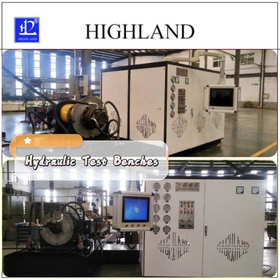 HIGHLAND 380L/min Hydraulische Prüfbänke Fabrik für Drehbohranlage mit vollständigen Erkennungsdaten
