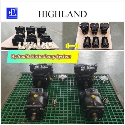 HIGHLAND Harvester Scraper Hydraulische Pumpenmotor-System Achsstruktur