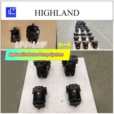 HIGHLAND Harvester Scraper Hydraulische Pumpenmotor-System Achsstruktur