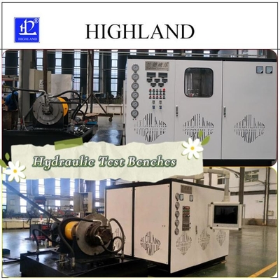 HIGHLAND Schiffshydraulische Prüfstände Hydraulische Prüfmaschine mit klarem Rohrleitungsanschluss