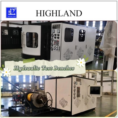 HIGHLAND Schiffshydraulische Prüfstände Hydraulische Prüfmaschine mit klarem Rohrleitungsanschluss