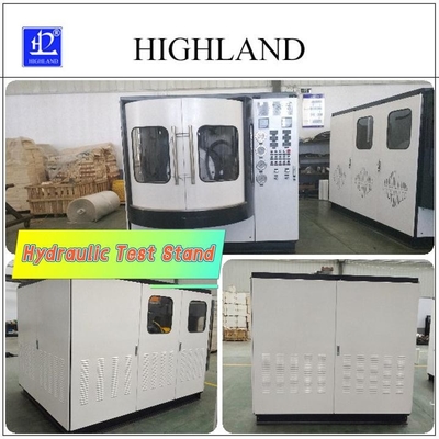 HIGHLAND Kompakte Struktur Hydraulische Prüfstände 380 L/min Durchfluss 1 Jahr Garantie