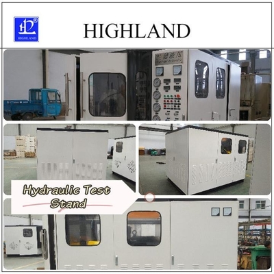 HIGHLAND Kompakte Struktur Hydraulische Prüfstände 380 L/min Durchfluss 1 Jahr Garantie