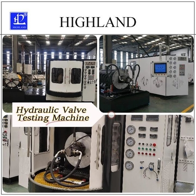 380L/Min Hydraulikventil Testbank Anpassung für Bagger mit hohem Integrationsgrad