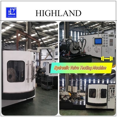 Vollautomatische 380 L/min Hydraulikventilprüfmaschine Anpassung 1 Jahr Garantie
