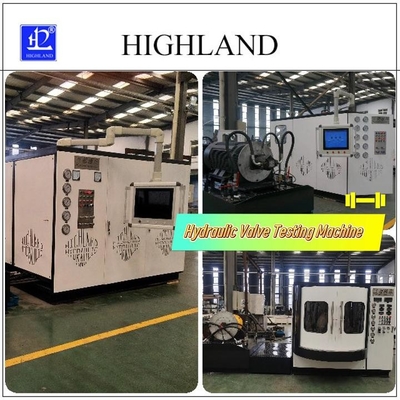 Vollautomatische 380 L/min Hydraulikventilprüfmaschine Anpassung 1 Jahr Garantie