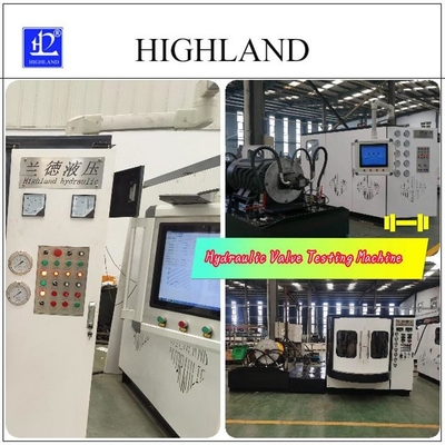 Vollautomatische 380 L/min Hydraulikventilprüfmaschine Anpassung 1 Jahr Garantie