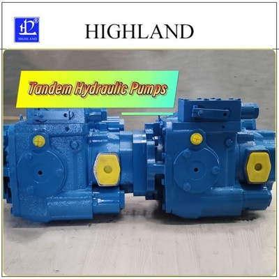 90Ml/R Tandem-Hydraulikpumpen Ernte-Maschinen Hydrostatische Pumpe