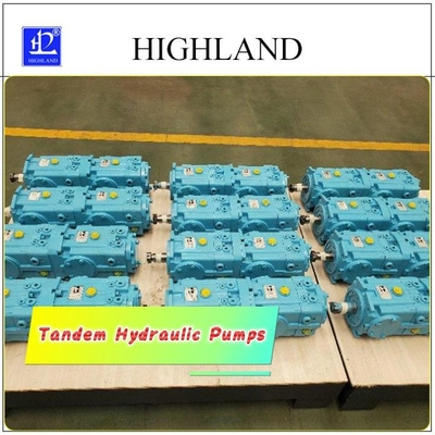 90Ml/R Tandem-Hydraulikpumpen Ernte-Maschinen Hydrostatische Pumpe