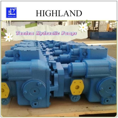 Gusseisen-Sammler Tandem-Hydraulikpumpen Langlebigkeit