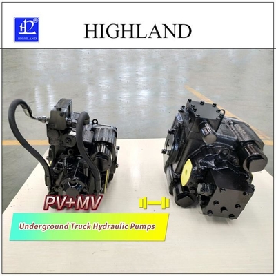 PV22 MV23 Hydraulikpumpen aus Gusseisen für Untergrundfahrzeuge mit maximaler Hubraumverlagerung und 1-Jahresgarantie