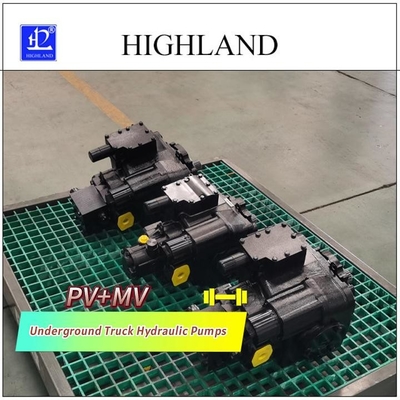 PV22 MV23 Hydraulikpumpen aus Gusseisen für Untergrundfahrzeuge mit maximaler Hubraumverlagerung und 1-Jahresgarantie