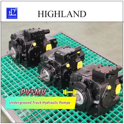 PV22 MV23 Untergrundfahrzeug Hydraulikpumpen Gusseisengehäuse 1 Jahr Garantie