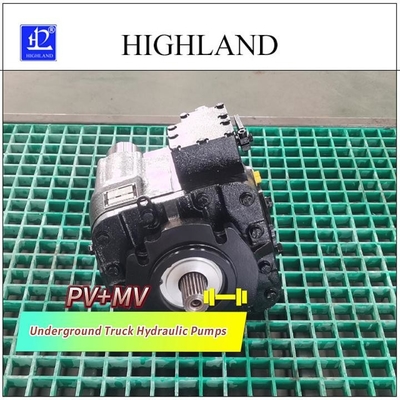 PV22 MV23 Untergrundfahrzeug Hydraulikpumpen Gusseisengehäuse 1 Jahr Garantie