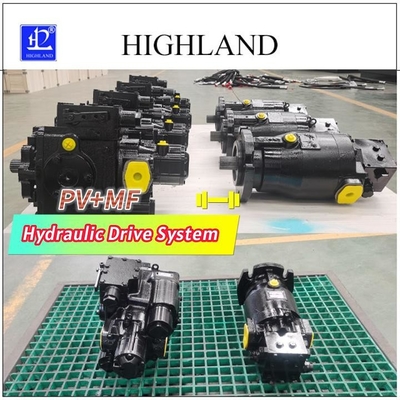 Hochleistungs-Traktor Hydraulikgetriebesystem Achskolbenpumpe