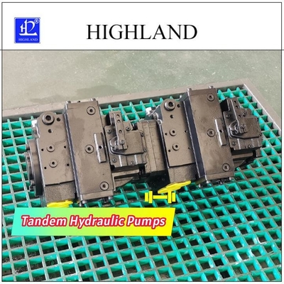 Industrielle Tandem-Hydraulikpumpen mit Schwellplattenstruktur