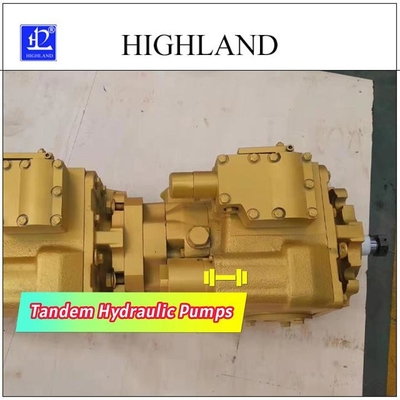 Tandem-Hydraulikpumpen mit Schwellplattenstruktur für industrielle Anwendungen